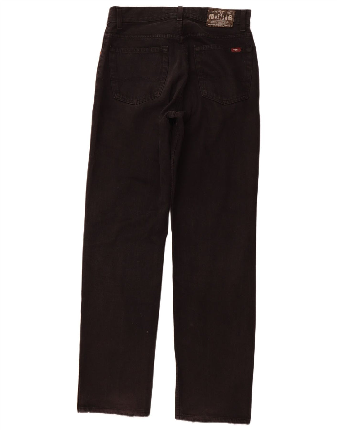 Мужские прямые джинсы MUSTANG Oregon W31 L32, черный хлопок