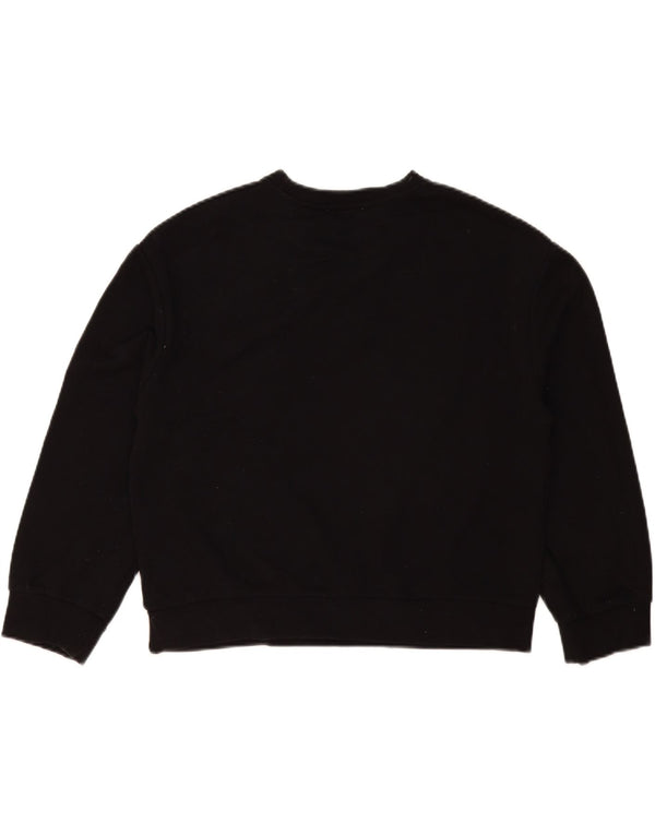 Женский джемпер оверсайз Zara UK 10, маленький черный