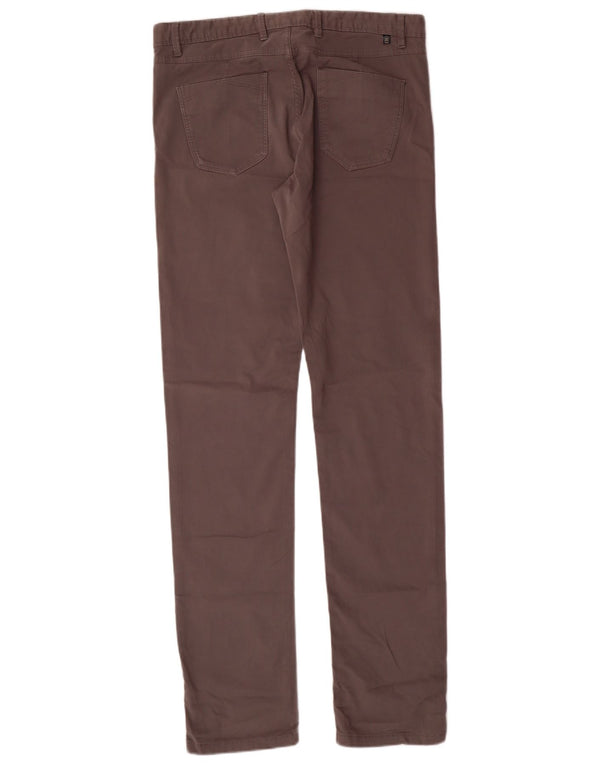 MASSIMO DUTTI Мужские узкие повседневные брюки EU 40 Medium W31 L34 Серый хлопок