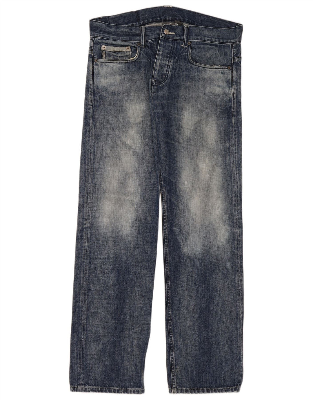 Мужские свободные джинсы Armani Exchange W32 L32 синие, хлопок
