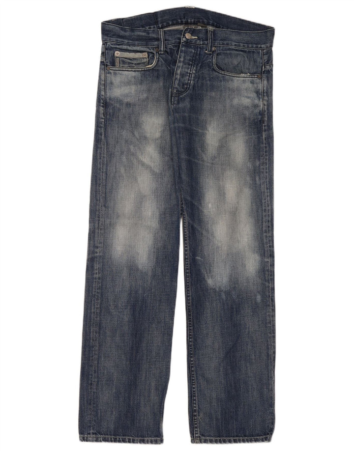 Мужские свободные джинсы Armani Exchange W32 L32 синие, хлопок