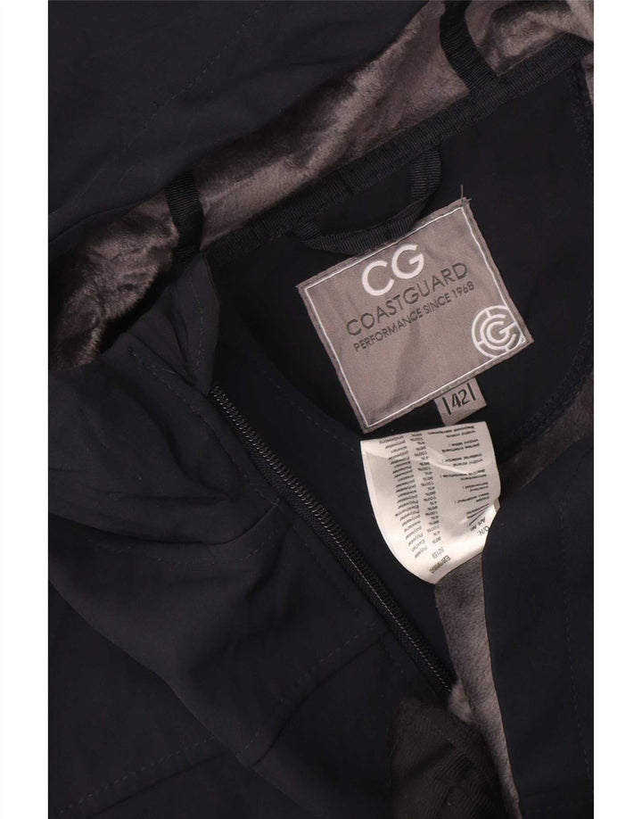 Женская ветровка с капюшоном береговой охраны IT 42 Medium Navy Blue