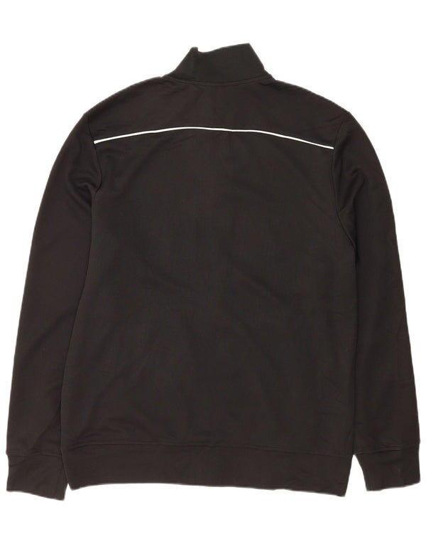 Мужской спортивный костюм Starter, верхняя куртка UK 38/40, средний черный цвет с цветными блоками