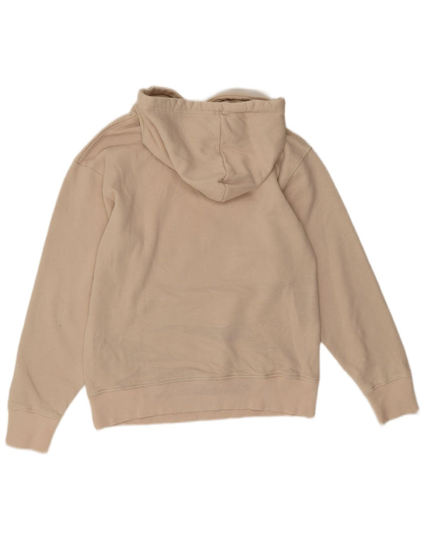 Женский джемпер с капюшоном оверсайз Zara UK 10, маленький бежевый