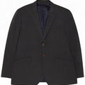 Crew Clothing Мужской пиджак с 2 пуговицами, Великобритания 44 2XL, серый полиэстер