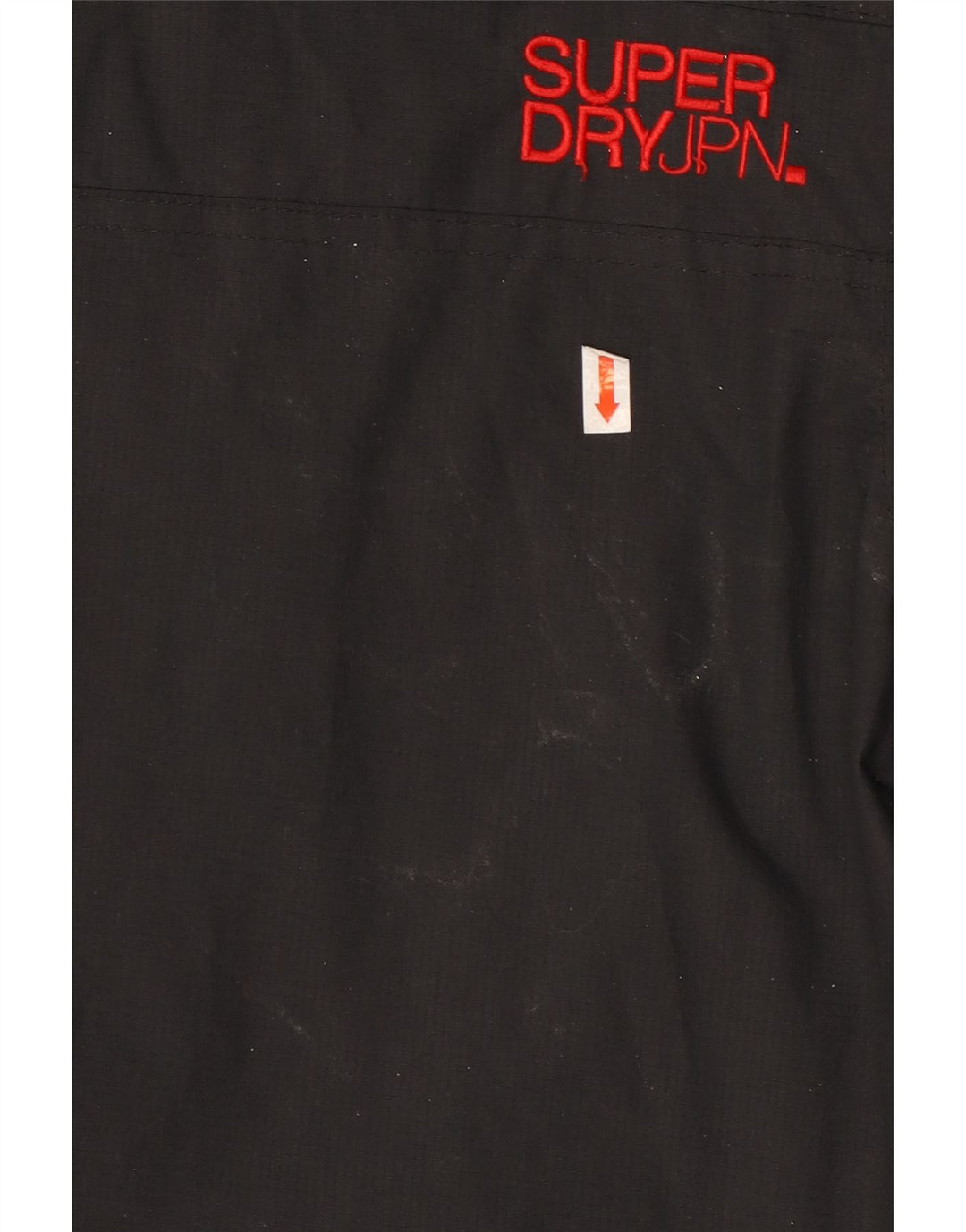 Женская ветровка SUPERDRY UK 18 XL, черный нейлон