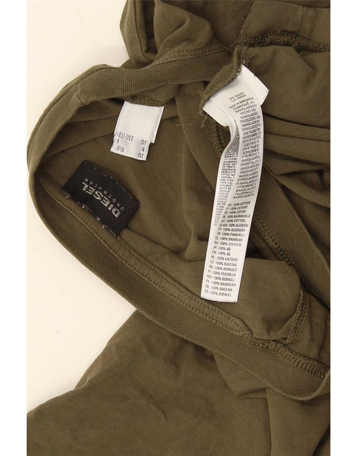 Мужская футболка Diesel Top Medium Khaki Cotton