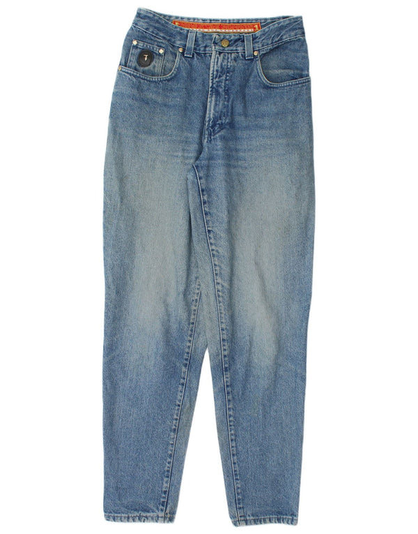 TRUSSARDI Женские зауженные джинсы W33 L30 Синие, хлопок