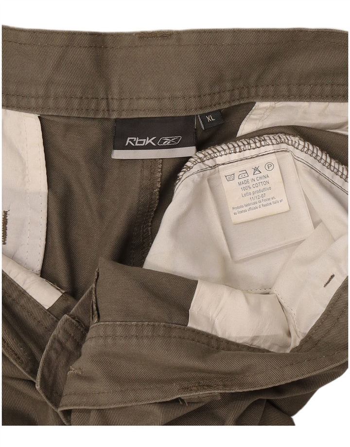Мужские шорты-карго Reebok XL W38, хаки, хлопок