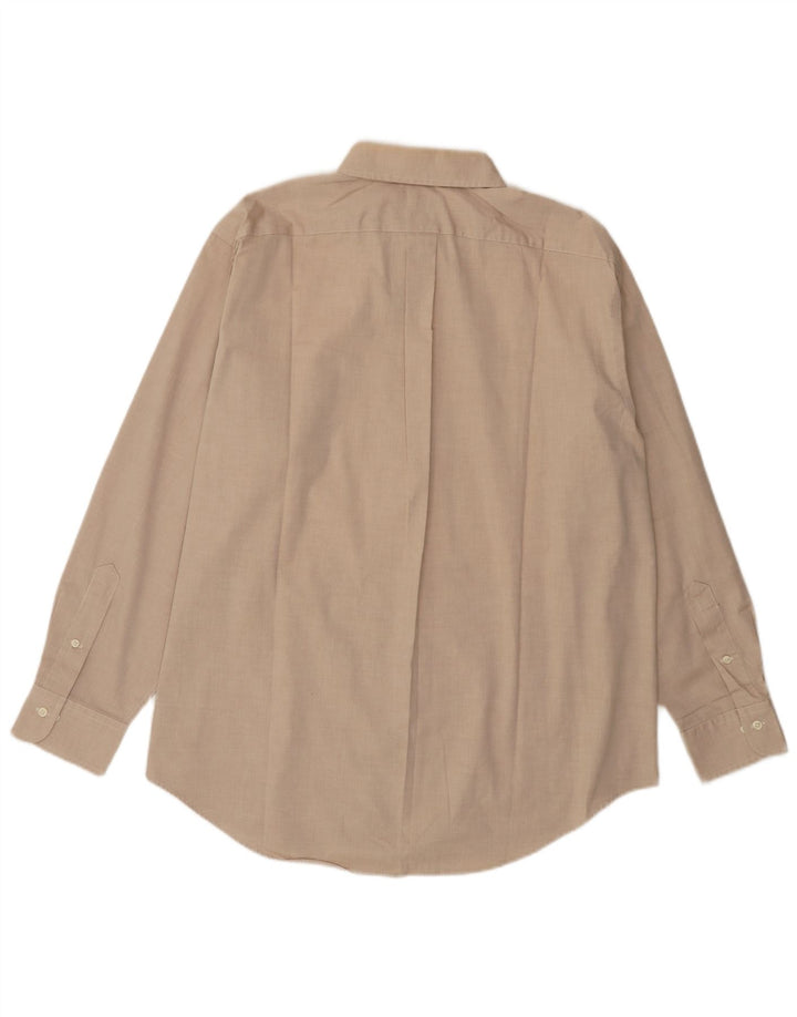 Мужская рубашка RALPH LAUREN, размер 17 1/2 XL, бежевый хлопок