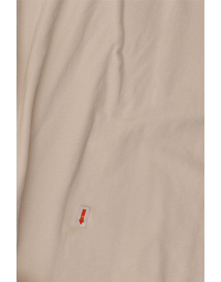 Женская рубашка-поло для регби TRUSSARDI с длинным рукавом UK 18 XL, белый хлопок