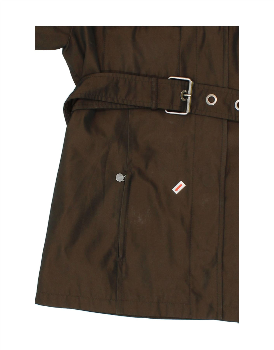 MARELLA Womens Utility Jacket UK 14 Large Brown Polyester Vintage Marella and Second-Hand Marella from Messina Hembry 