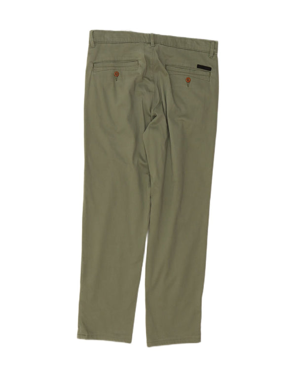 Мужские прямые брюки чинос Jack & Jones W30 L30, зеленый хлопок