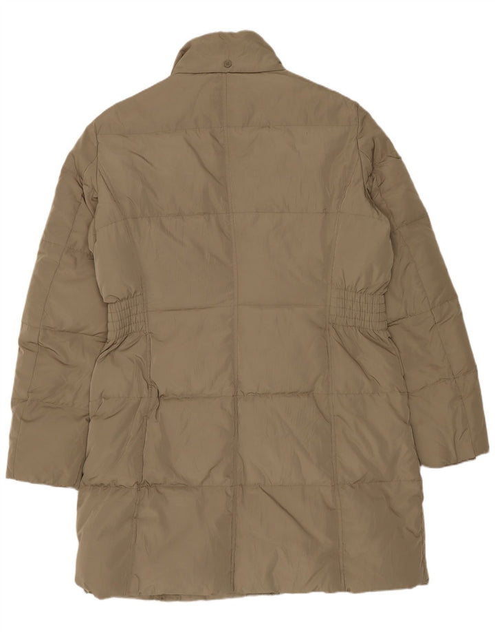 Женское стеганое пальто Esprit UK 16, большой цвет хаки, полиэстер