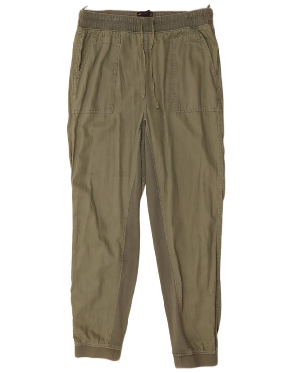 Женские брюки-чиносы Marks & Spencer для джоггеров UK 16, большие W36 L32, хаки