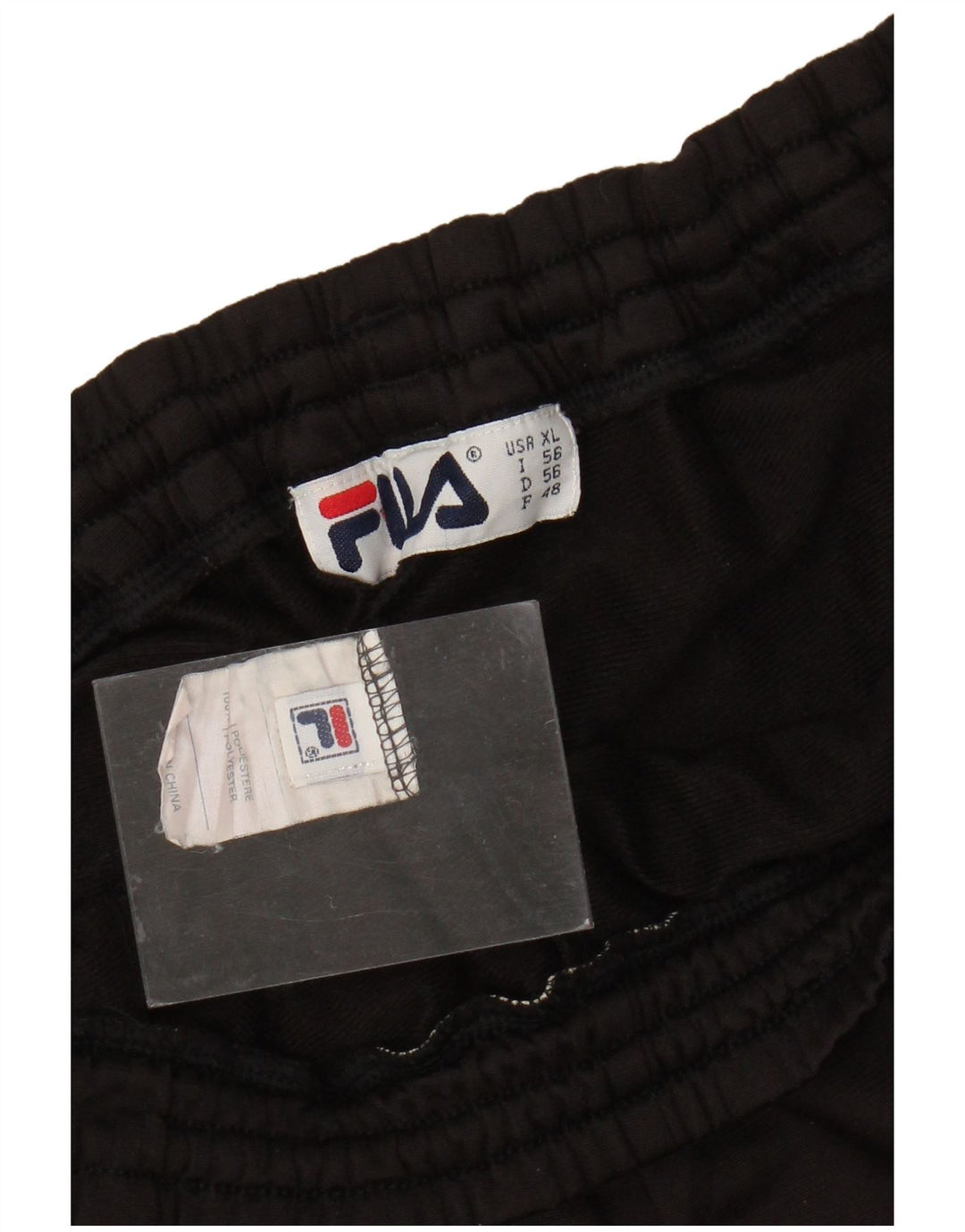 Мужские спортивные брюки FILA XL, черный полиэстер