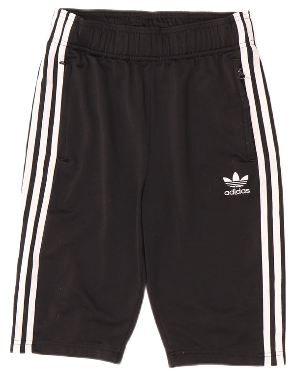 Спортивные шорты Adidas для мальчиков 11-12 лет, черные