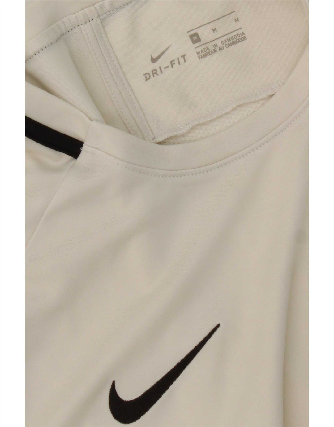 Мужская футболка Nike Dri Fit, средний белый цвет