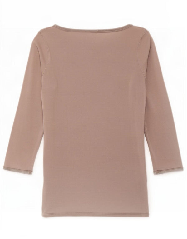 Женский топ Zara с рукавом 3/4 UK 12, средний серый