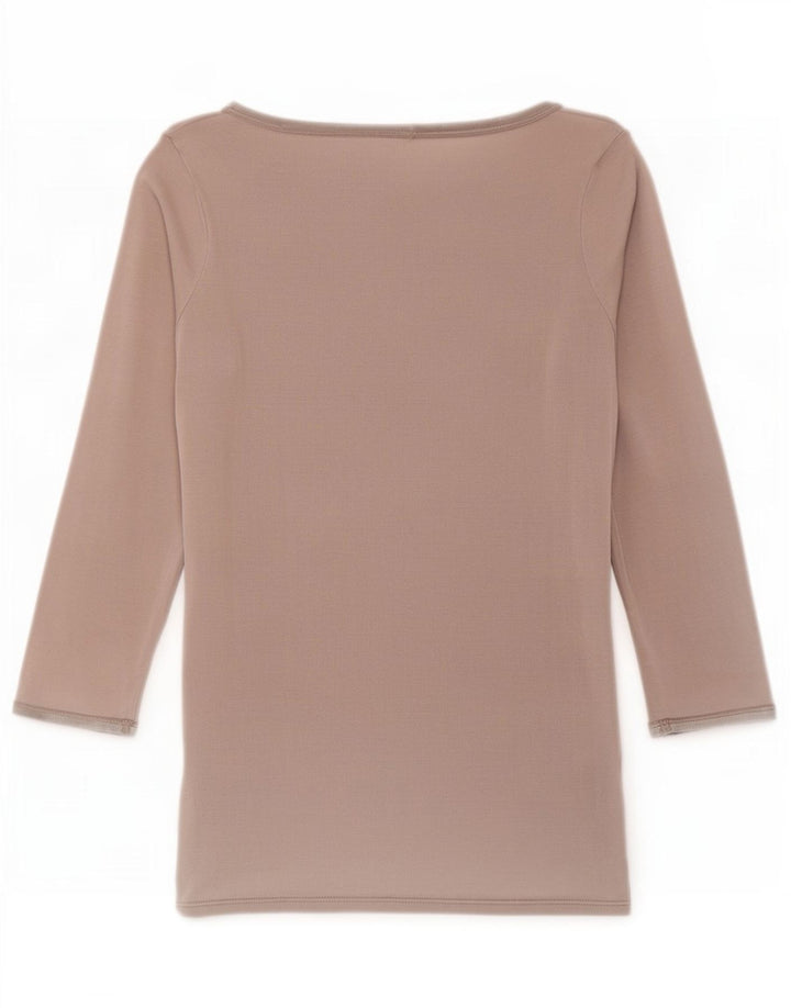Женский топ Zara с рукавом 3/4 UK 12, средний серый