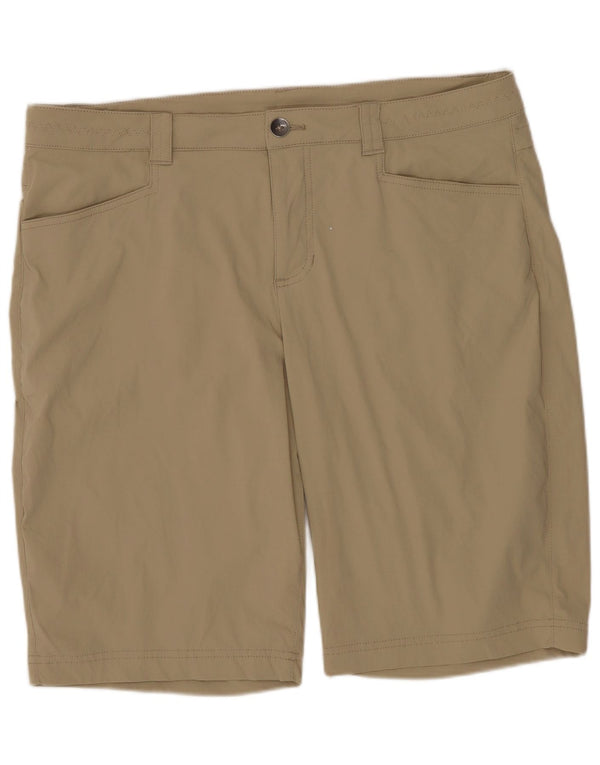 Женские повседневные шорты Eddie Bauer, США 14 XL W36, бежевый нейлон