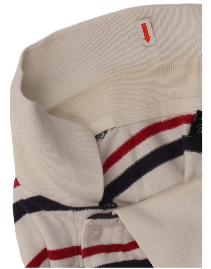 Мужская рубашка поло WRANGLER 2XL, хлопок в белую полоску