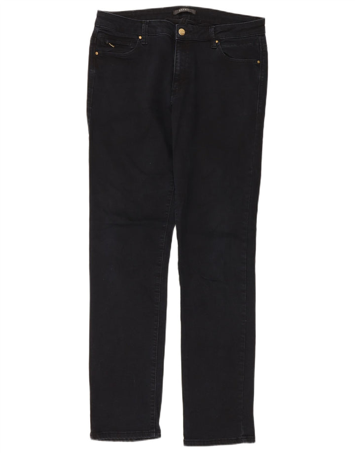 ESPRIT Женские узкие джинсы W32 L32 Темно-синие, хлопок