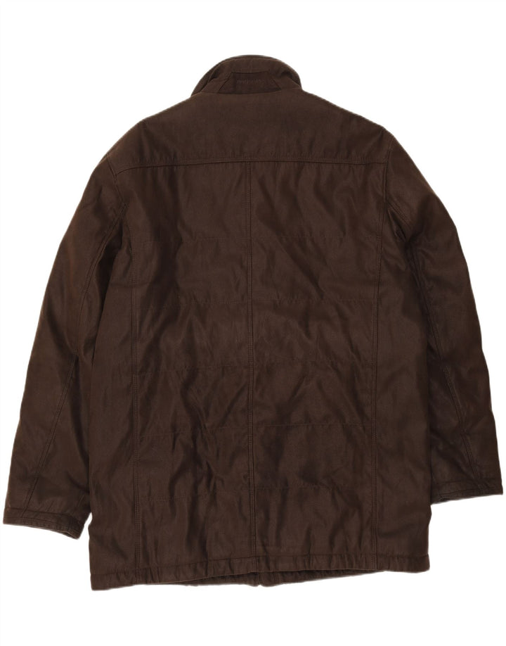 DOUGLAS Mens Windbreaker Jacket UK 46 3XL Brown Vintage Douglas and Second-Hand Douglas from Messina Hembry 