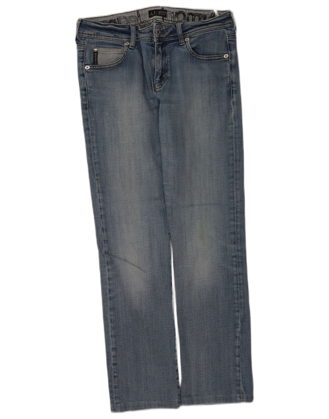 Женские узкие джинсы Armani W27 L30 синие