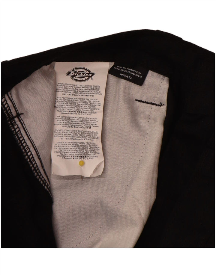 Мужские прямые брюки-карго Dickies W30 L30, черный полиэстер