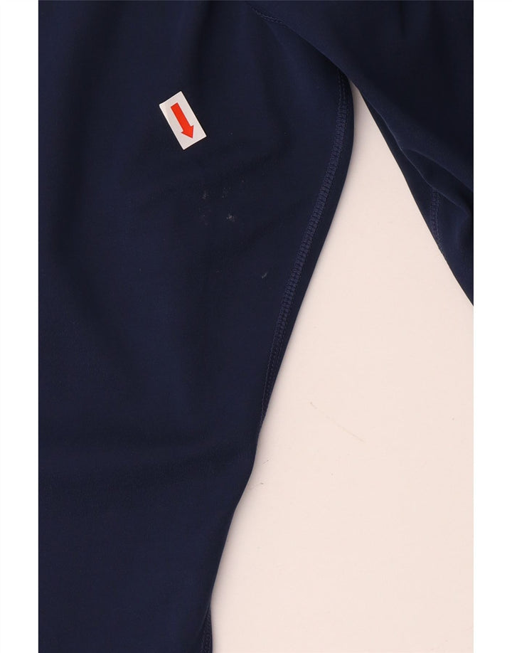 Женские леггинсы NIKE Dri Fit UK 10, маленькие темно-синие, полиэстер