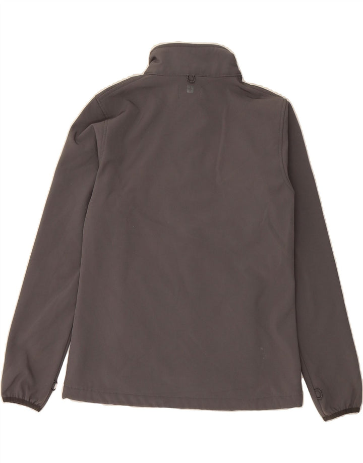 MOUNTAIN WAREHOUSE Womens Tracksuit Top Jacket UK 10 Small Grey Polyester Vintage Mountain Warehouse and Second-Hand Mountain Warehouse from Messina Hembry 