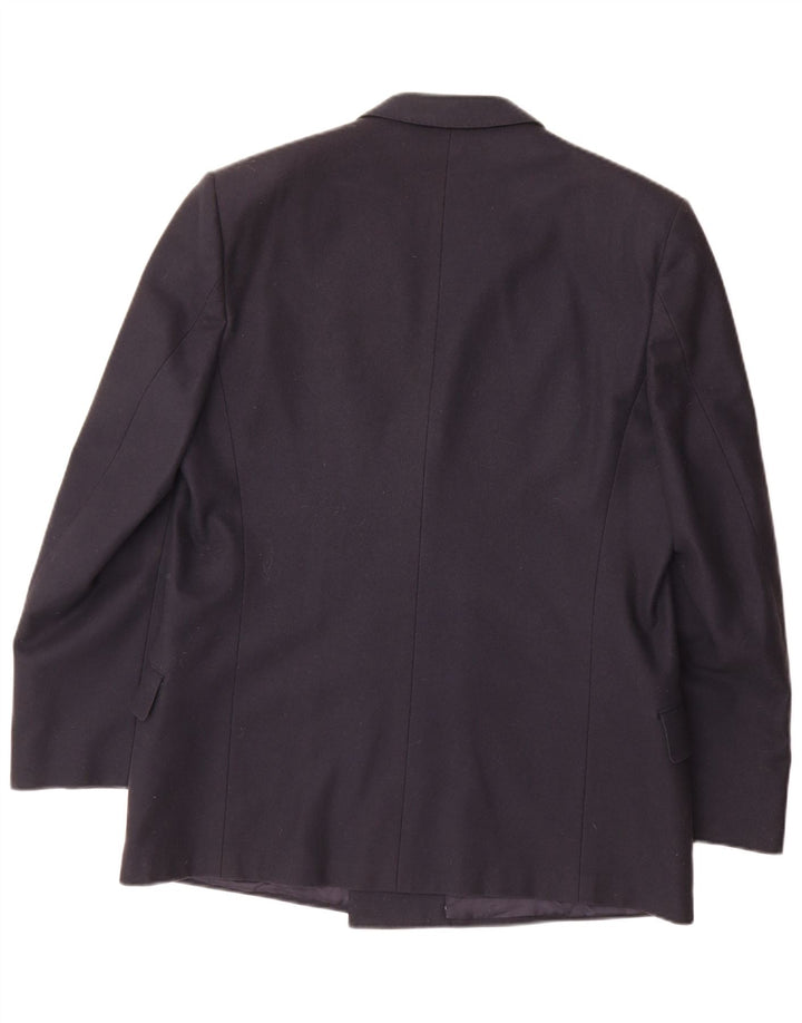 Мужской двубортный пиджак Emanuel Ungaro UK 42 XL темно-синий