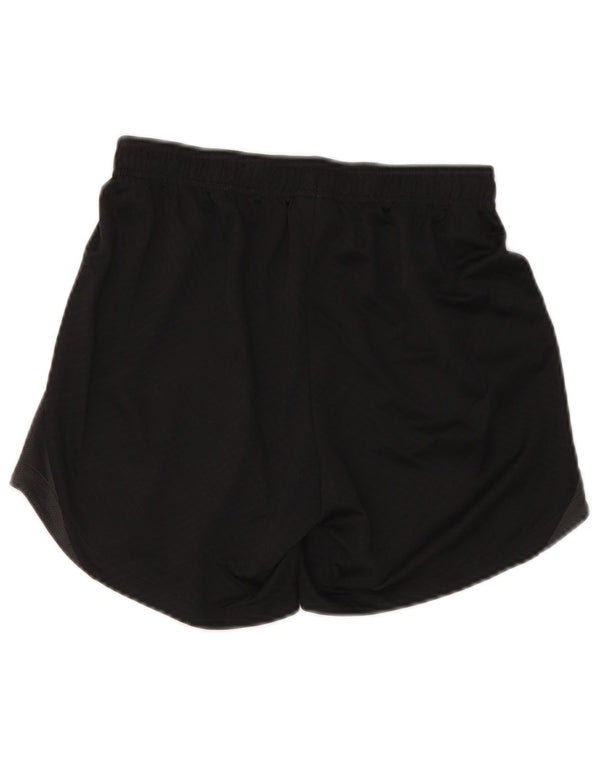Nike Womens Dri Fit Sport Shorts UK 8 Small  Black Polyester