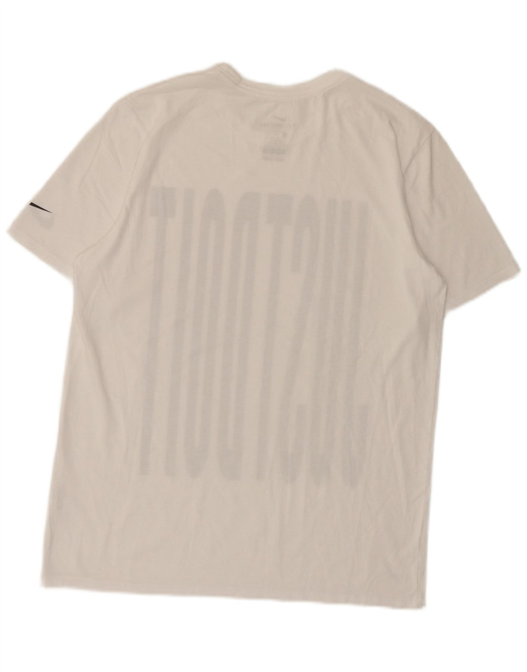 Мужская футболка с рисунком NIKE Dri Fit, средний белый цвет