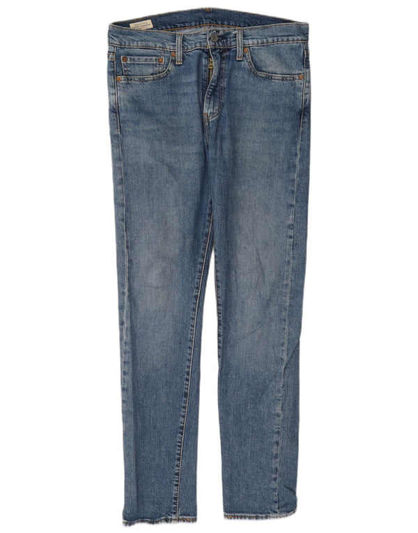 Женские джинсы скинни Levi's 510 W32 L32 синие, хлопок