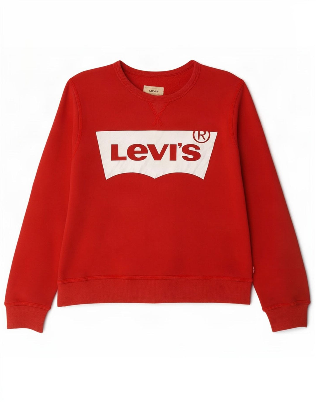 Худи с рисунком Levi's для мальчиков 11-12 лет, красный