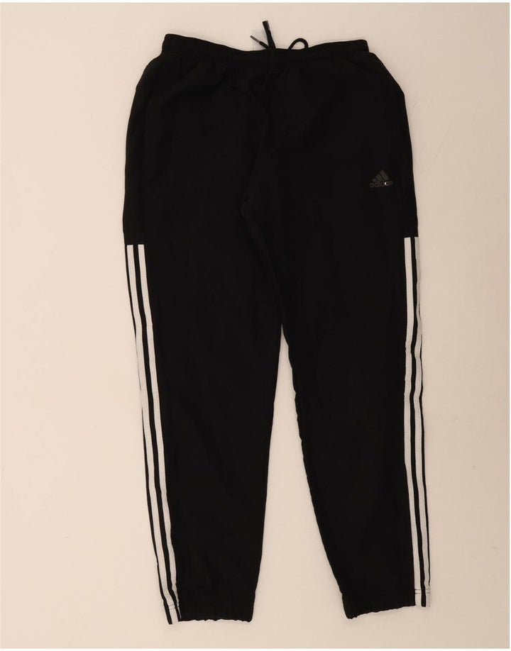 Мужские спортивные брюки ADIDAS, джоггеры, средний черный, полиэстер
