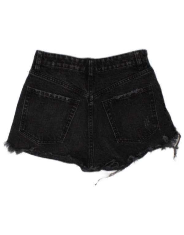 Женские джинсовые шорты Zara EU 34 2XS W24 Серые