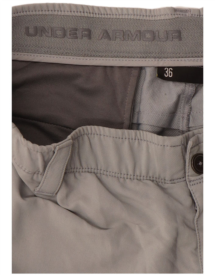 Мужские шорты чинос Under Armour W36, большие, серые