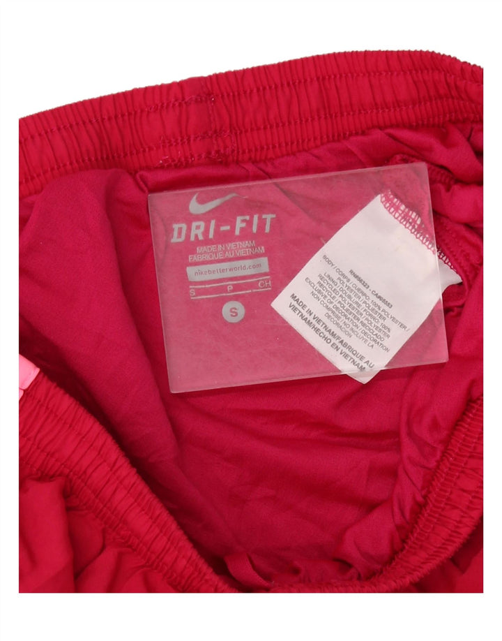 Женские спортивные шорты NIKE Dri Fit UK 10, маленькие красные полиэстер с цветными блоками