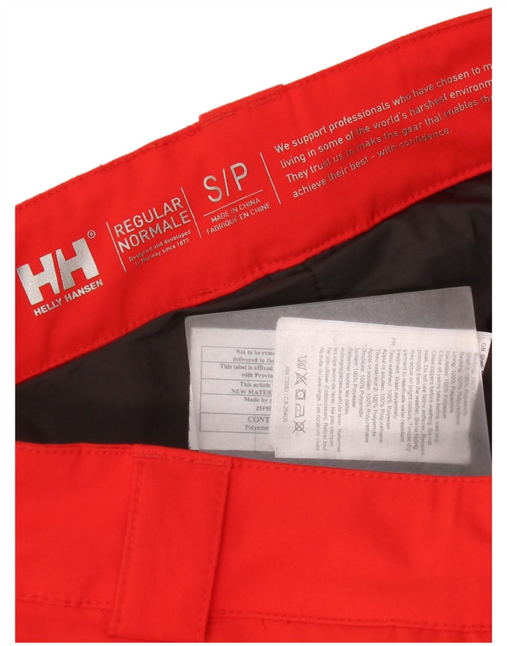 Мужские лыжные брюки Helly Hansen Regular, маленький красный, полиэстер с цветными блоками