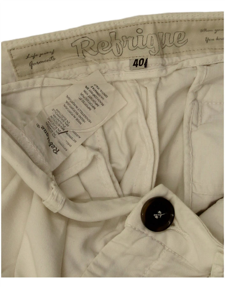 Женские шорты чинос Refrigue EU 40 Medium W30 Бежевые хлопковые