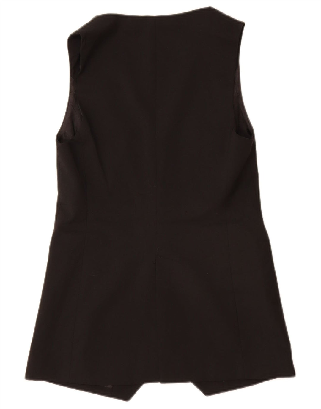 Женский пиджак без рукавов Massimo Dutti UK 6 XS, черный полиэстер