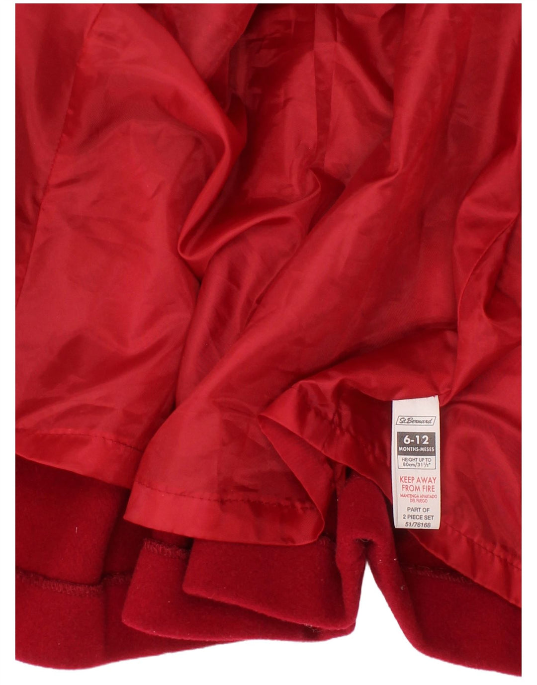 СТ. BERNARD Пальто для маленьких девочек 6-9 месяцев бордовое шерстяное