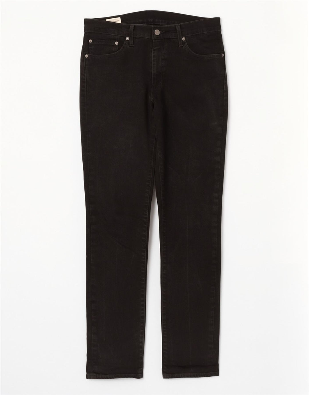 Мужские джинсы Levi's 511 Slim W32 L34, черный хлопок