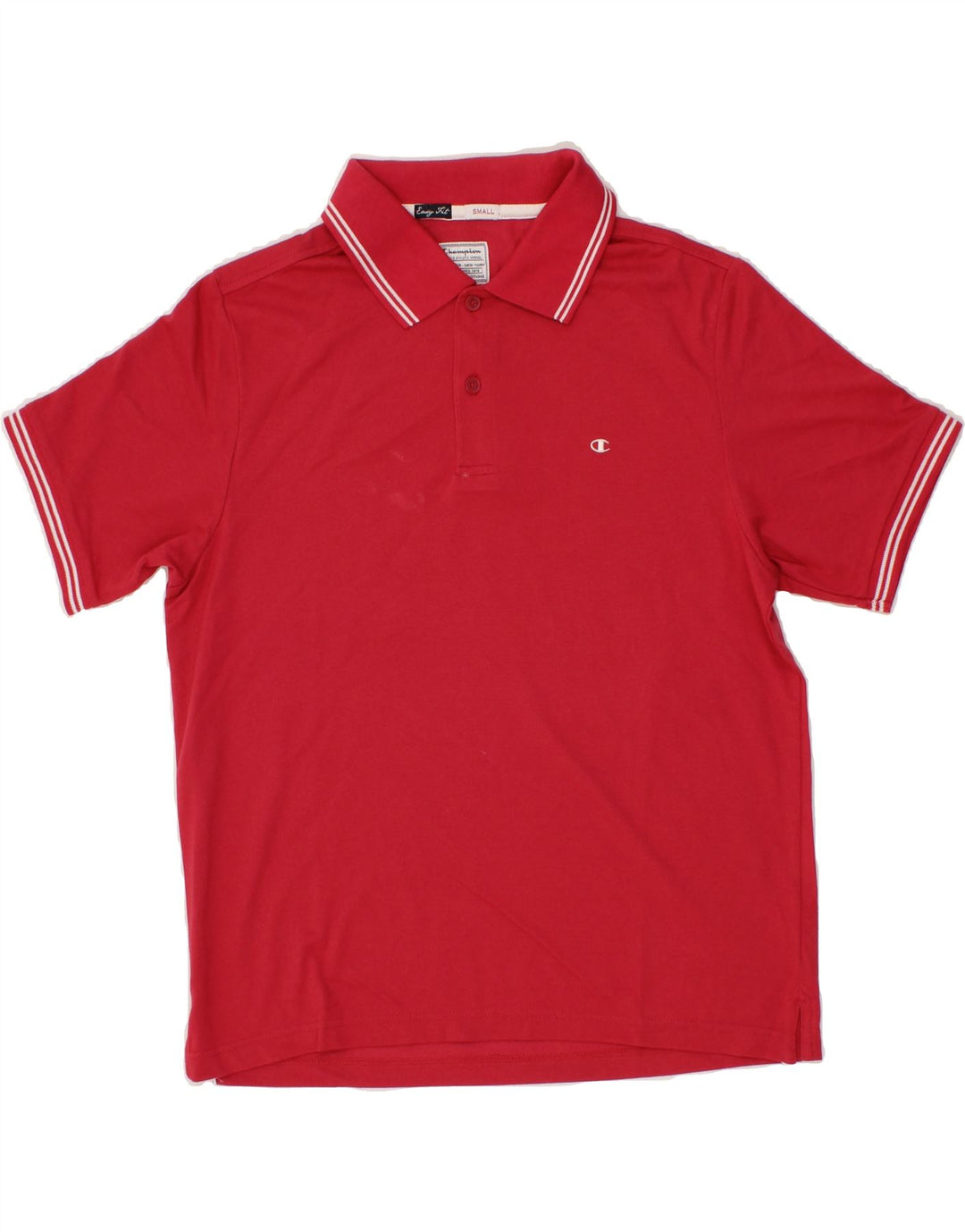 CHAMPION Mens Easy Fit Polo Shirt Small Pink Vintage Champion and Second-Hand Champion from Messina Hembry 