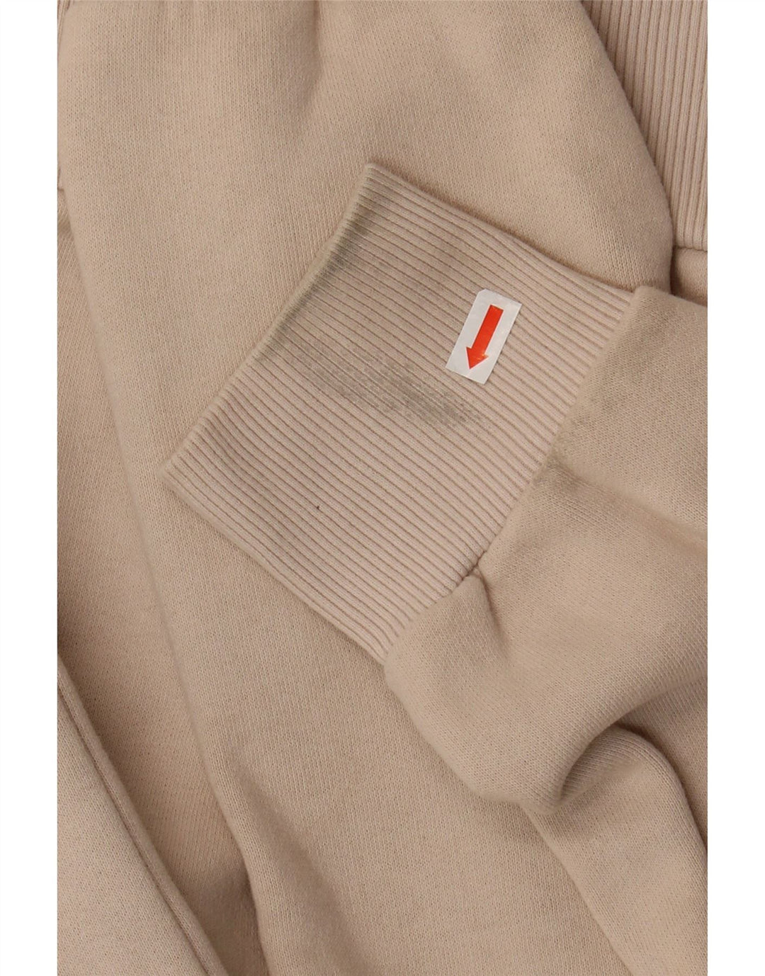 Женский джемпер с капюшоном SUPERDRY UK 8, маленький, бежевый, хлопок