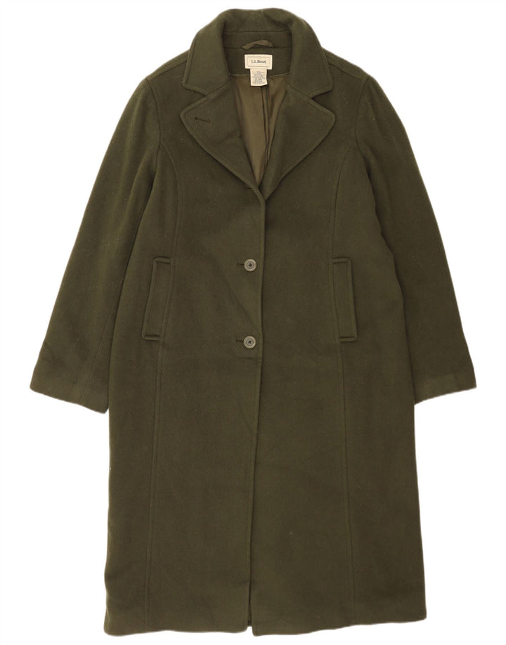 Женское пальто L.L.Bean US 14 XL, хаки, овечья шерсть