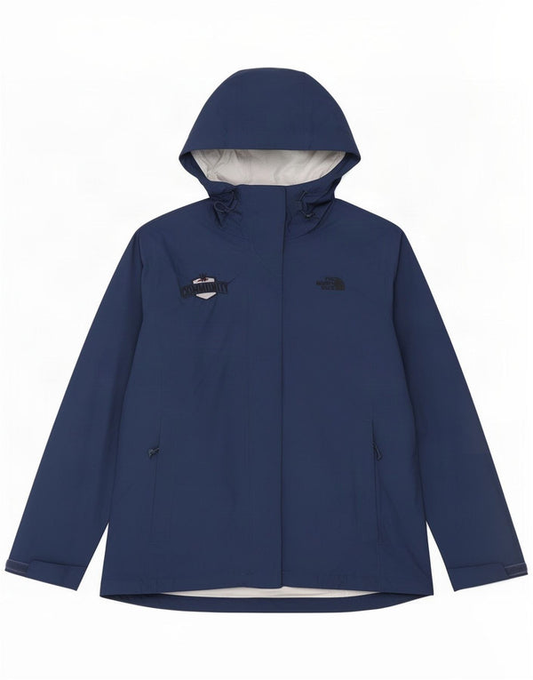 Женская дождевик с капюшоном The North Face UK 16, большой темно-синий